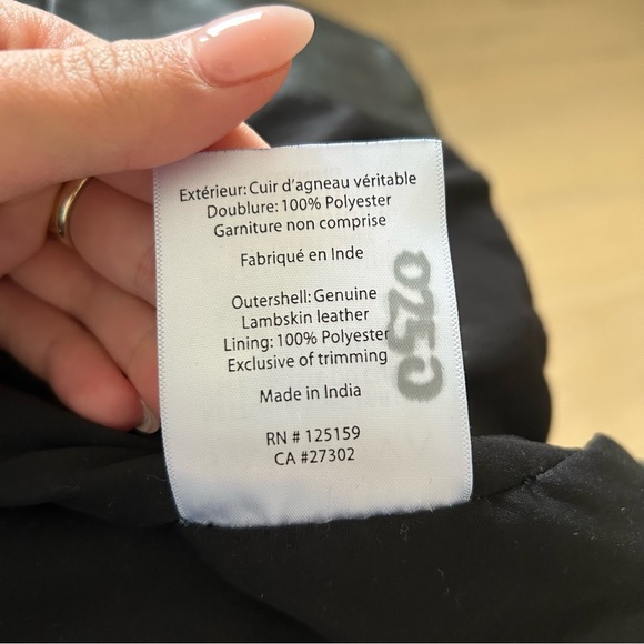 100% Leather Motto Jacket - Picture 5 of 5